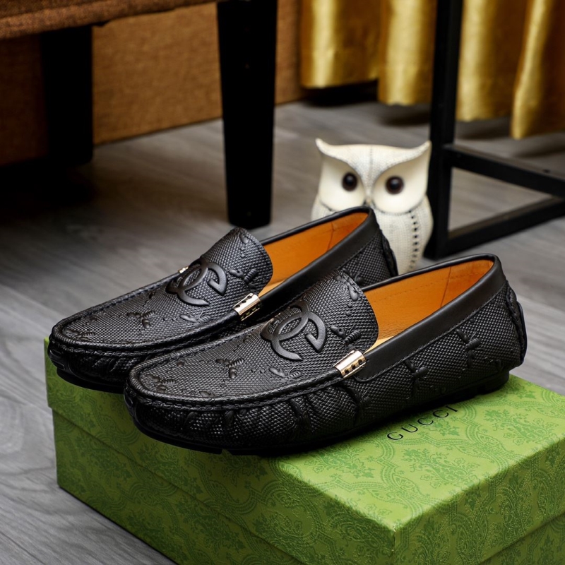 G*u*i leather shoes